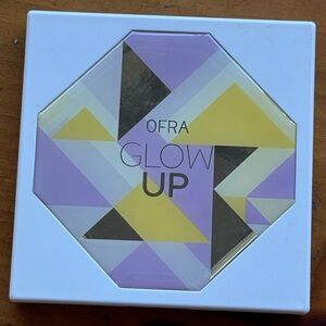 OFRA Glow Up Palette with Purple, Yellow, and Gold